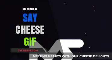 Cheesy Delight: The Irresistible Charm of the 'Did Someone Say Cheese' GIF