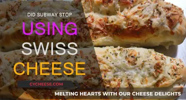 Subway's Swiss Cheese: Why It's No Longer on the Menu
