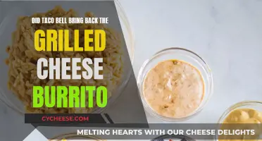 Taco Bell's Grilled Cheese Burrito: Back for Good?