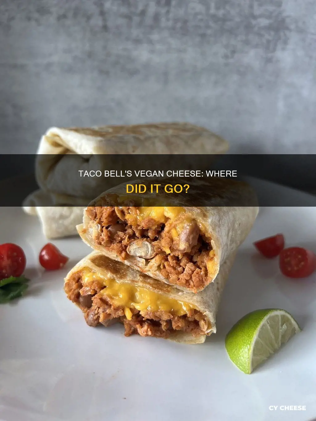 did taco bell get rid of vegan cheese