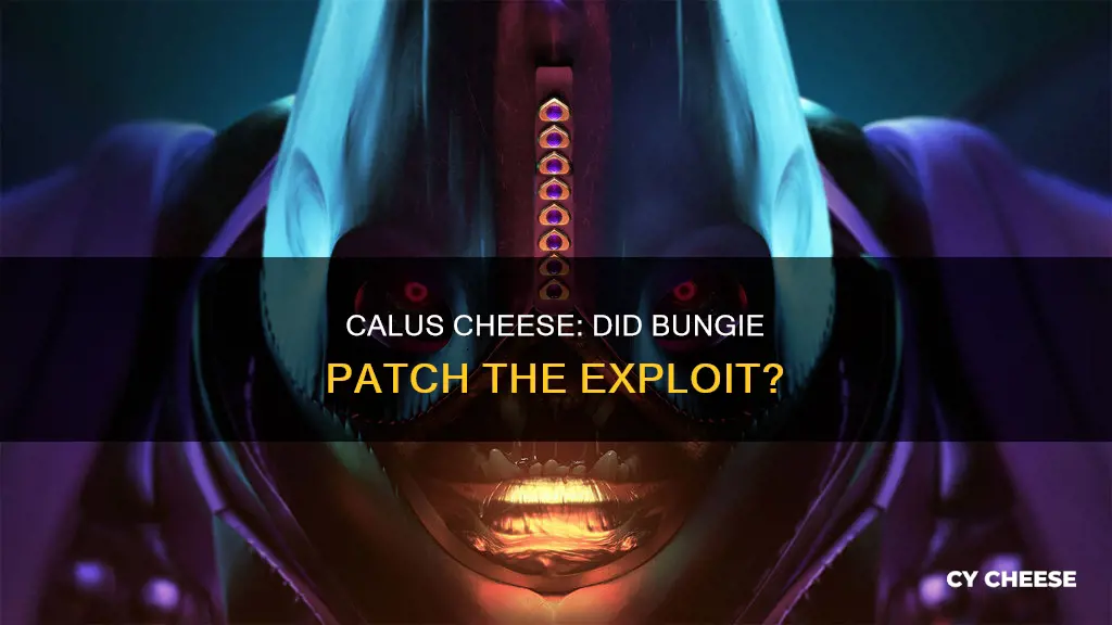 did the calus cheese get patched