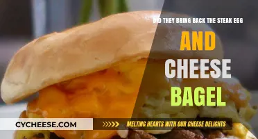 Is the Steak Egg and Cheese Bagel Back on the Menu?