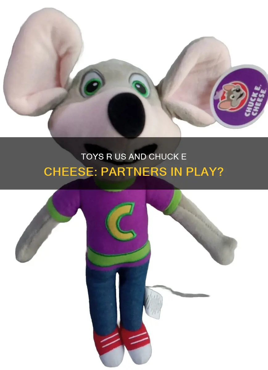 did toys r us and chuck e cheese work together