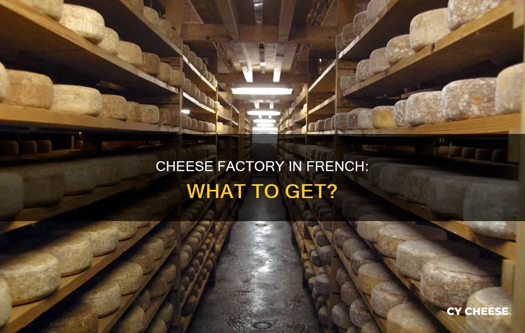 did you get anything from the cheese factory in fremch
