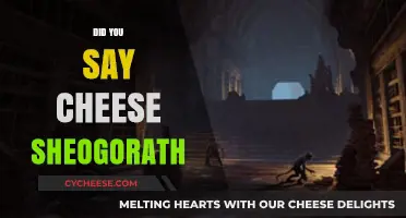 Did You Say Cheese? Unraveling Sheogorath’s Whimsical Madness in Elder Scrolls