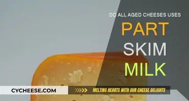 Aged Cheeses: Skim Milk or Whole Milk?