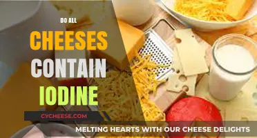 Do All Cheeses Contain Iodine? Uncovering the Truth in Dairy