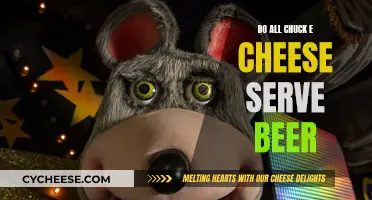 Chuck E. Cheese's Alcoholic Offerings: Beer and Beyond