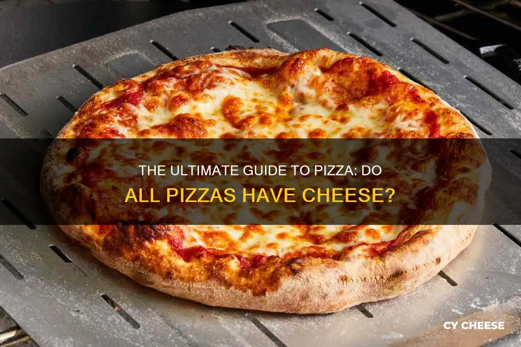 do all pizza have cheese