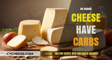 Asiago Cheese and Carbohydrates: What's the Deal?