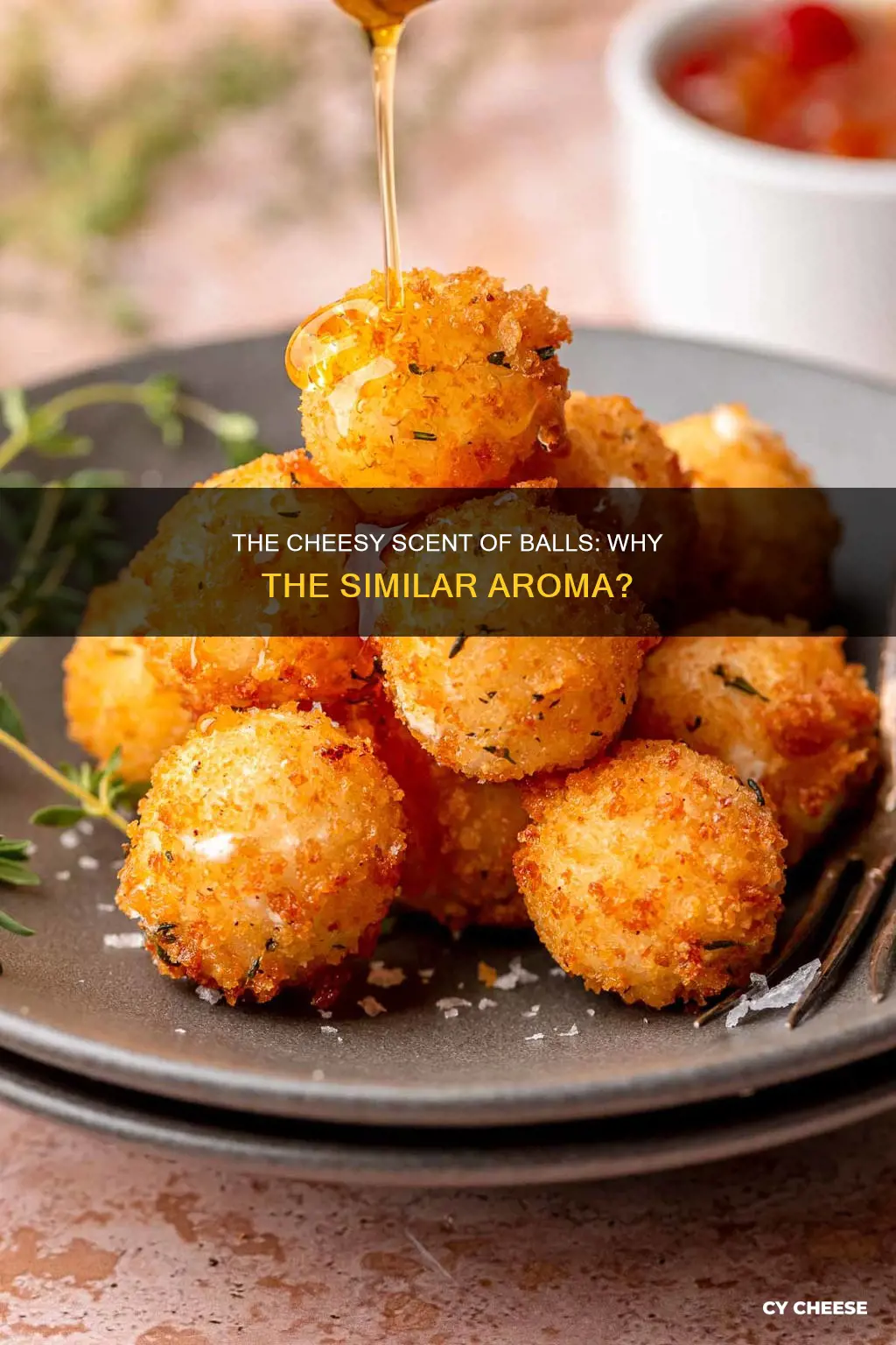 do balls smell like cheese