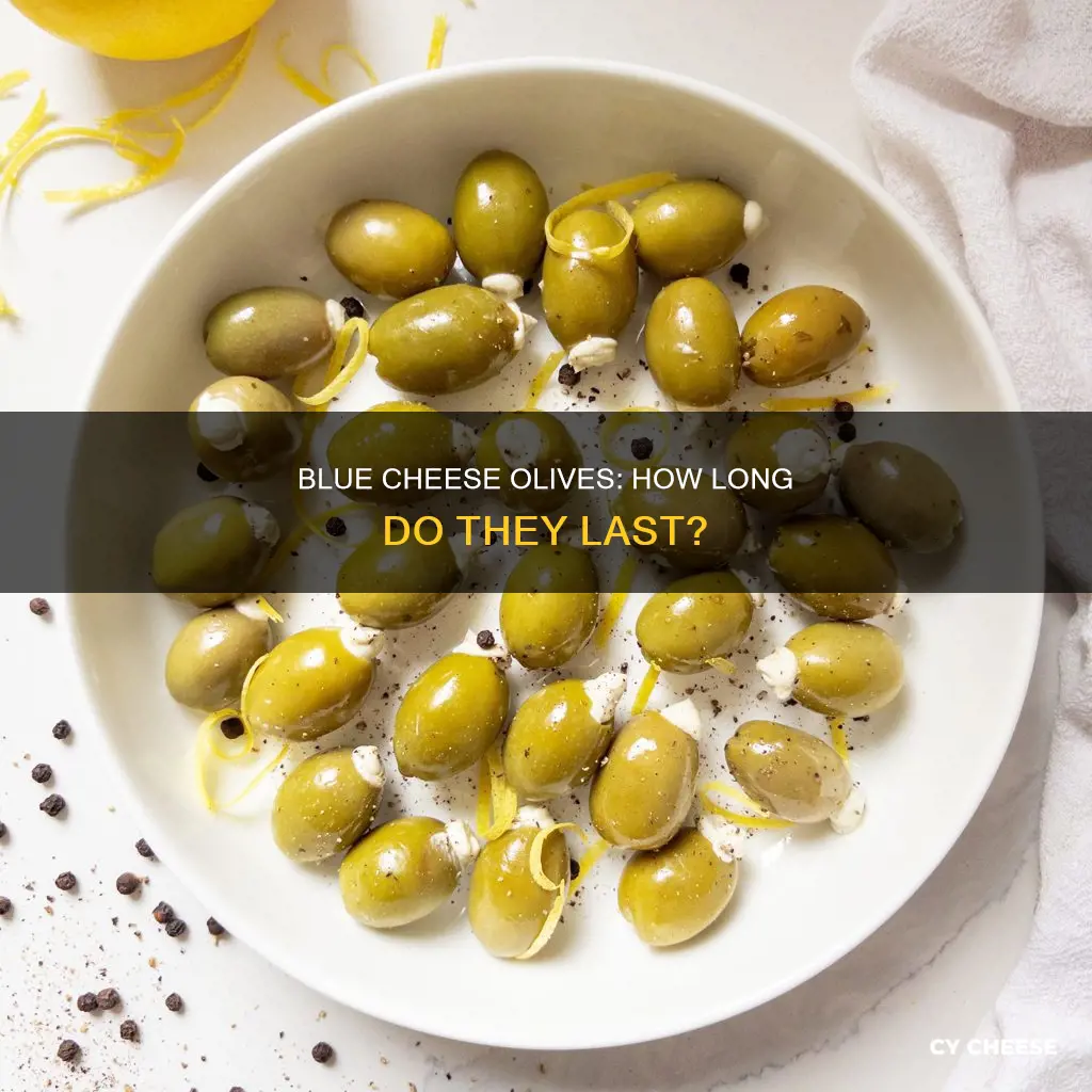 do blue cheese olives go bad