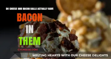 Cheese and Bacon Balls: Real Bacon or Just Flavorful Illusion?