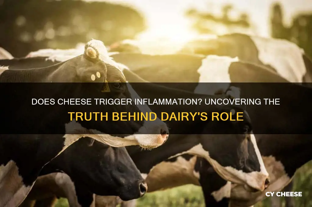do cheese cause inflammation