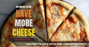 Cheese Pizzas: More Cheese or Just Enough?
