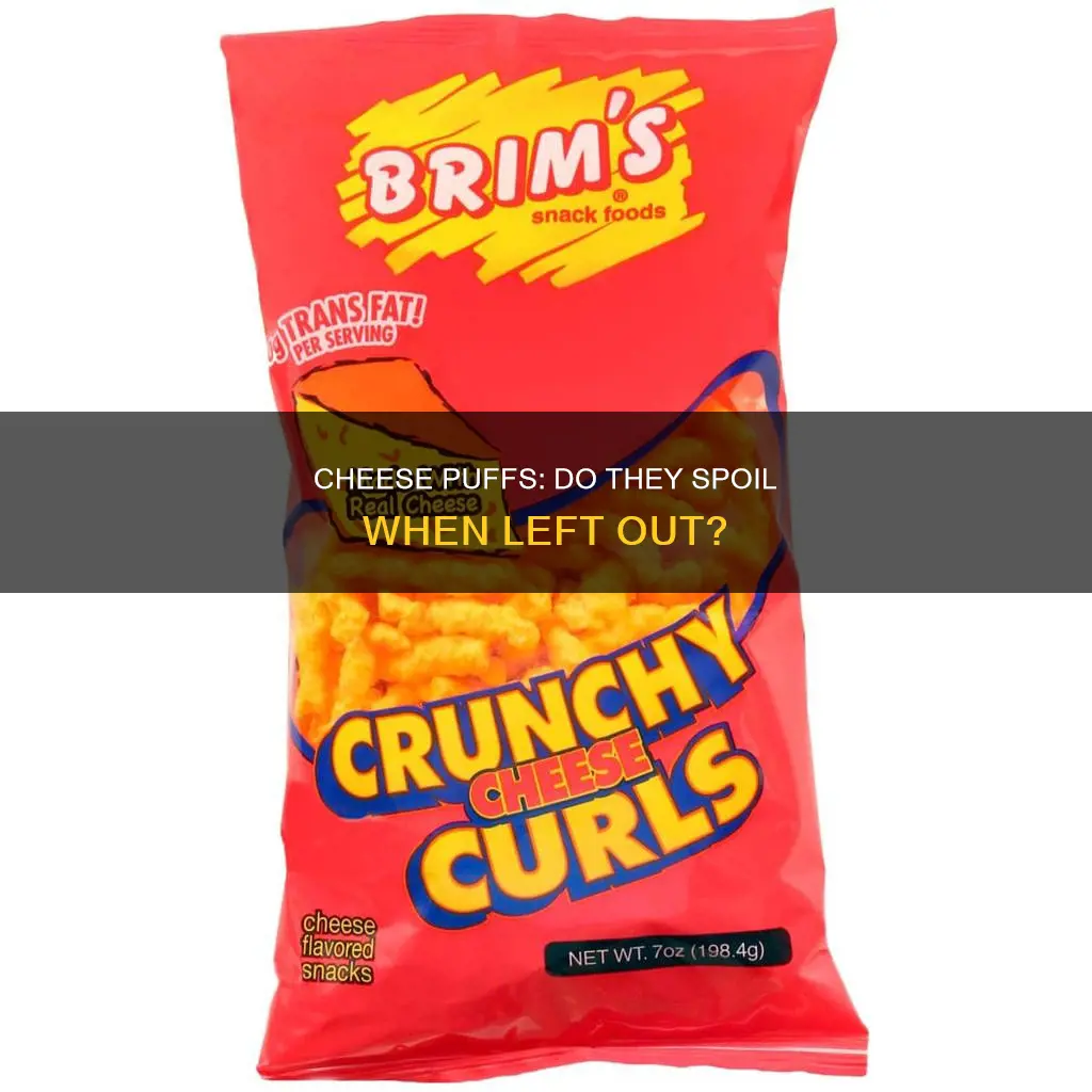 do cheese puffs go bad when left out