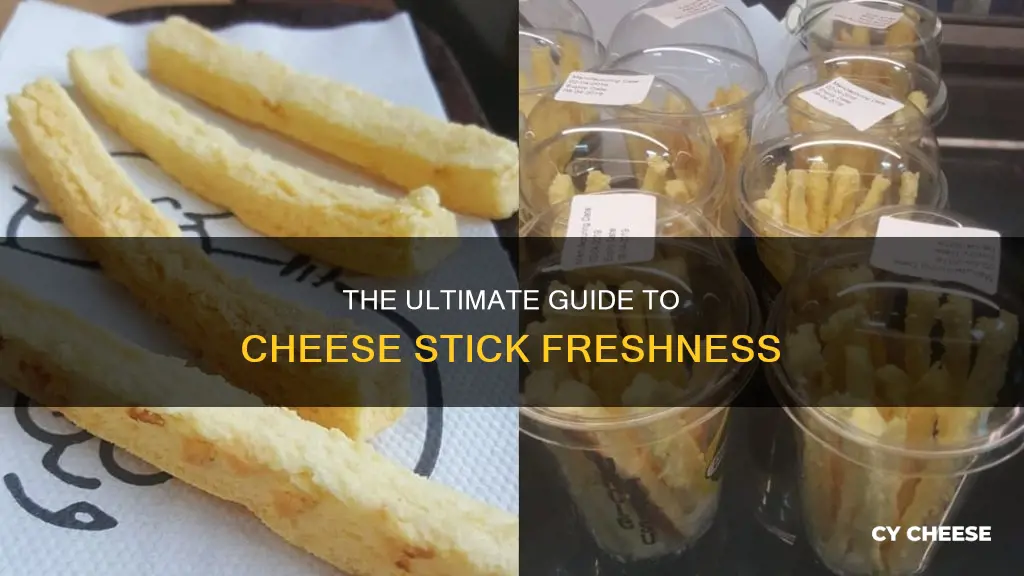 do cheese sticks go bad