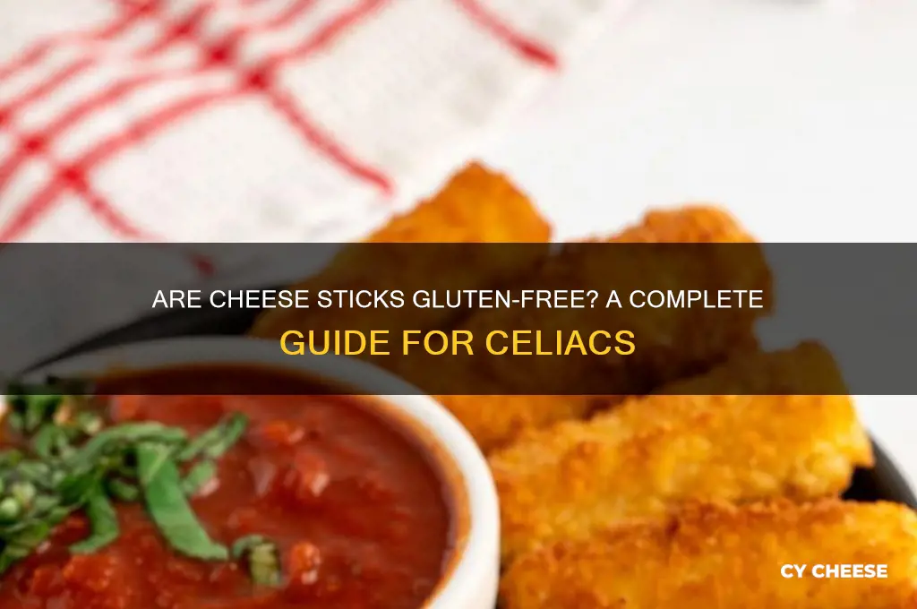 do cheese sticks have gluten