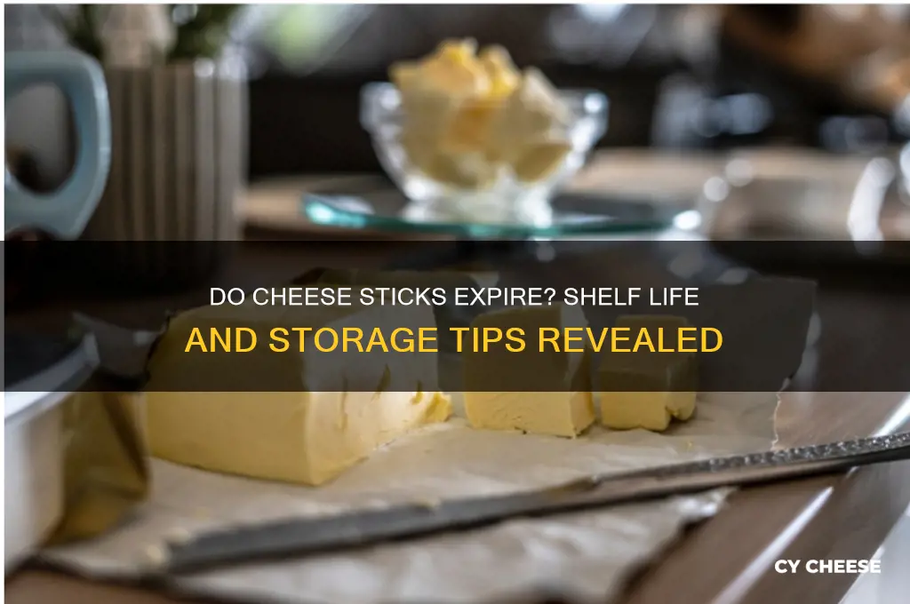 do cheese stiks expire