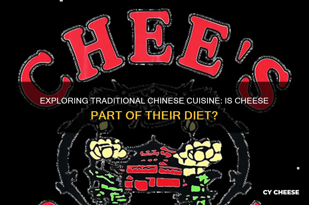 do chinese have cheese