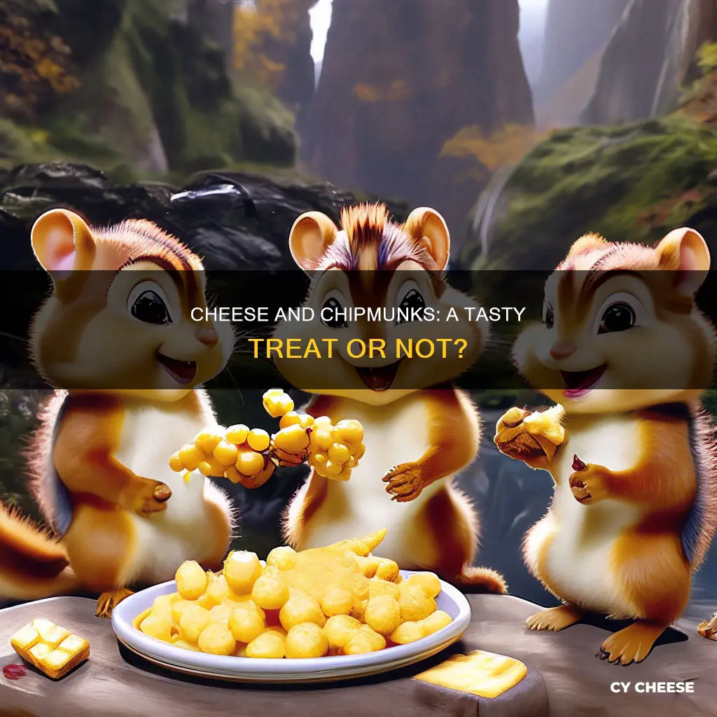 do chipmunks like cheese