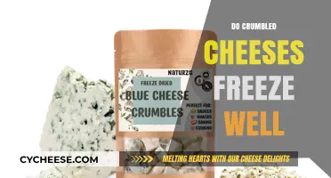 Can Crumbled Cheeses Freeze Well? Tips for Preserving Cheese