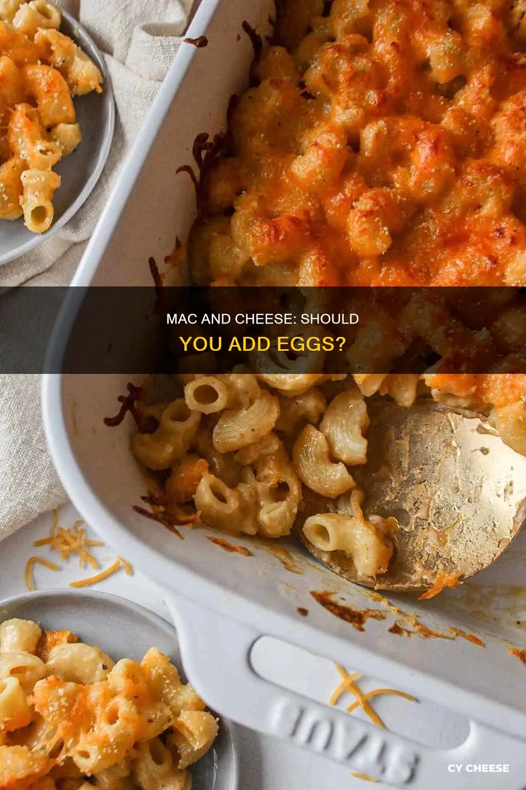 do eggs go in baked macaroni and cheese