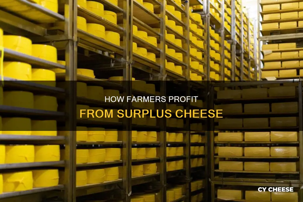 do farmers get paid ny the government for surplus cheese