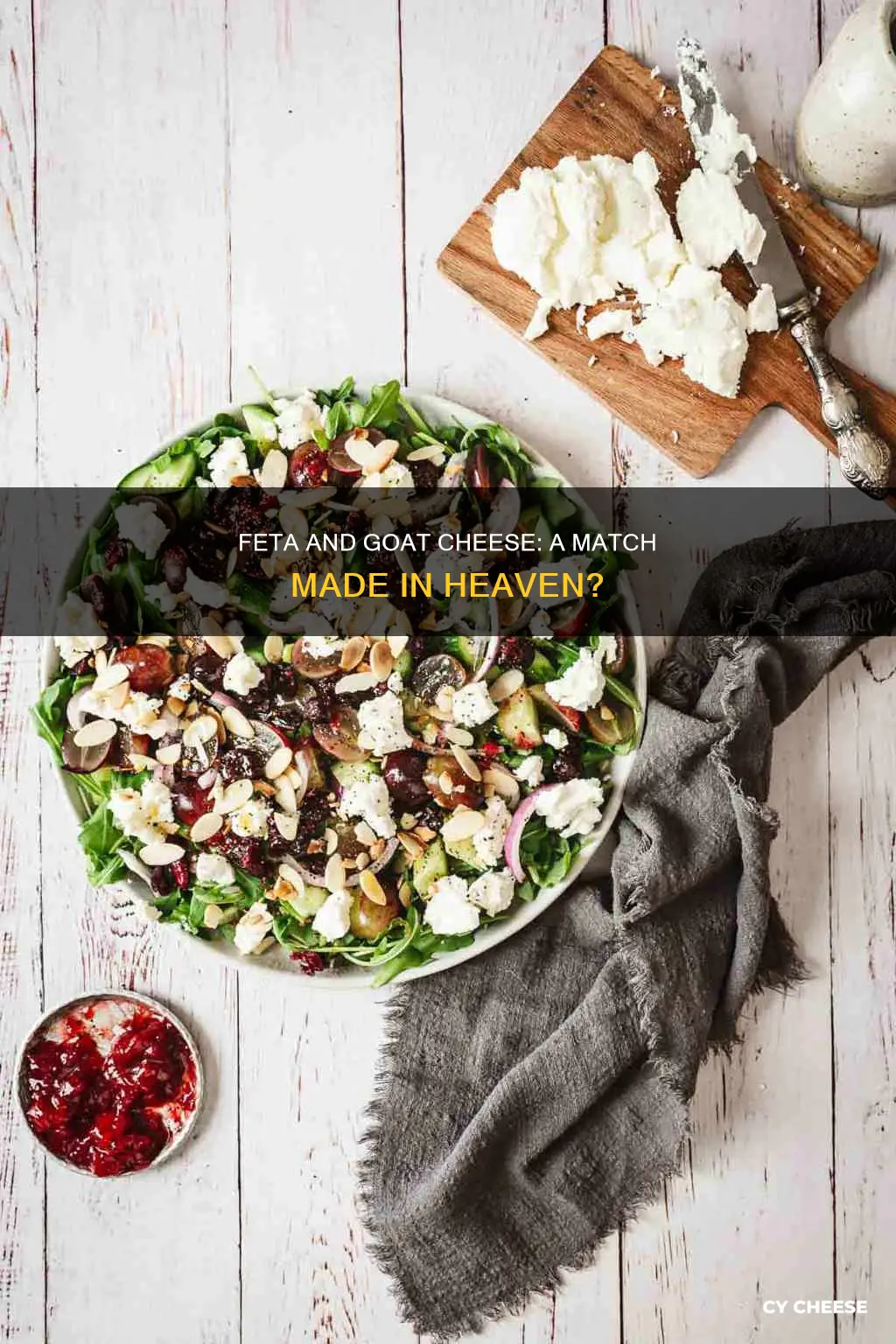 do feta and goat cheese go together