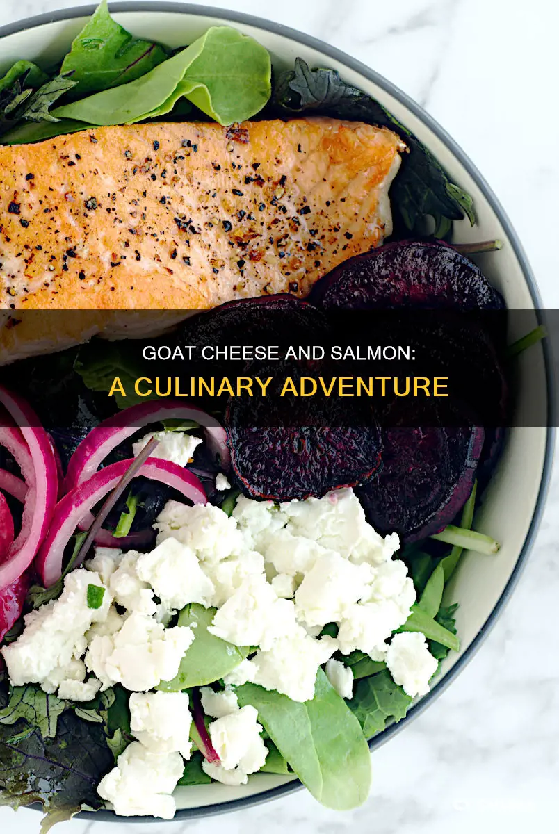 do goat cheese and salmon go together
