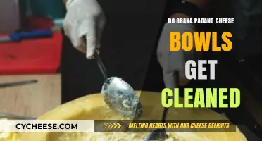 How to Clean Grana Padano Cheese Bowls?
