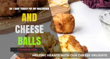 Frying Mac and Cheese Balls: Necessary or Not?
