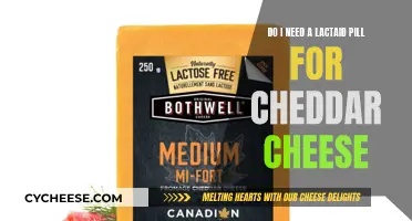 Lactaid or No Lactaid? Cheddar Cheese Dilemma