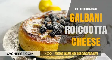 Should You Strain Galbani Ricotta Cheese? A Quick Guide