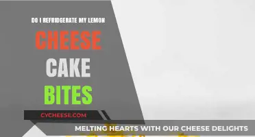 Should Lemon Cheesecake Bites Be Refrigerated? Storage Tips Revealed