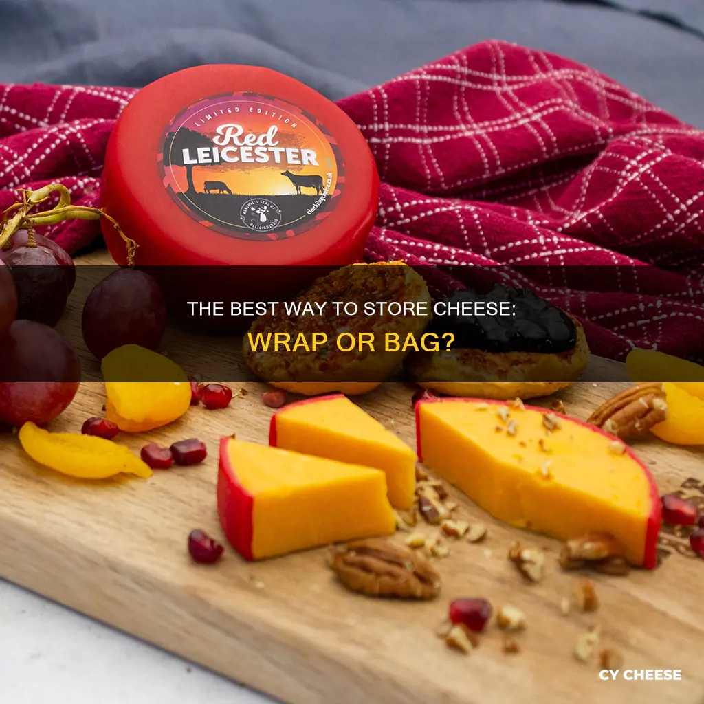 do i wrap cheese to put in cheese bag