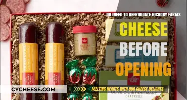 Should You Refrigerate Hickory Farms Cheese Before Opening?