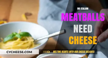 Do Italian Meatballs Need Cheese? Unraveling the Cheesy Debate