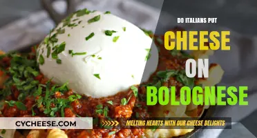The Truth About Italians and Cheese on Bolognese