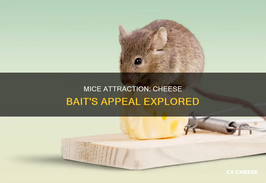 do mice like cheese bait