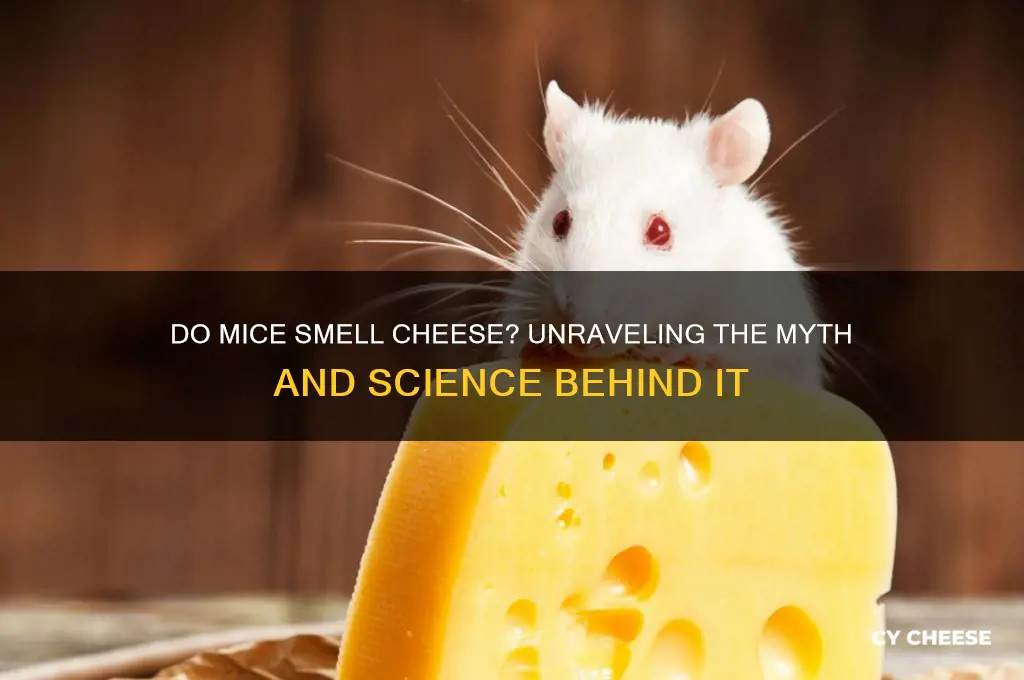 do mice smell cheese