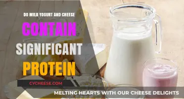 Protein Powerhouses: Milk, Yogurt, and Cheese's Nutritional Value Explored