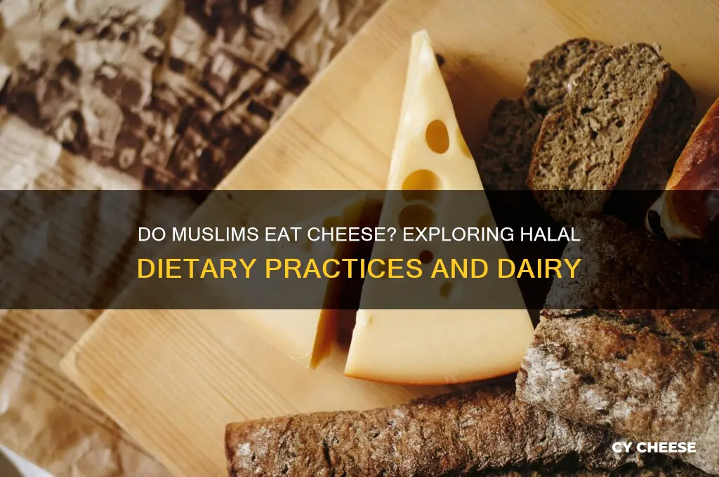 do muslims each cheese