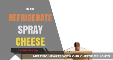 Why Spray Cheese Should Stay Out of the Fridge: Expert Tips