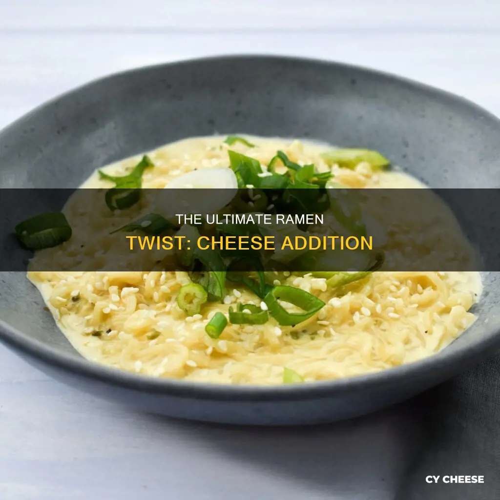 do people put cheese in ramen