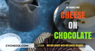 Chocolate and Cheese: A Tasty Combination?