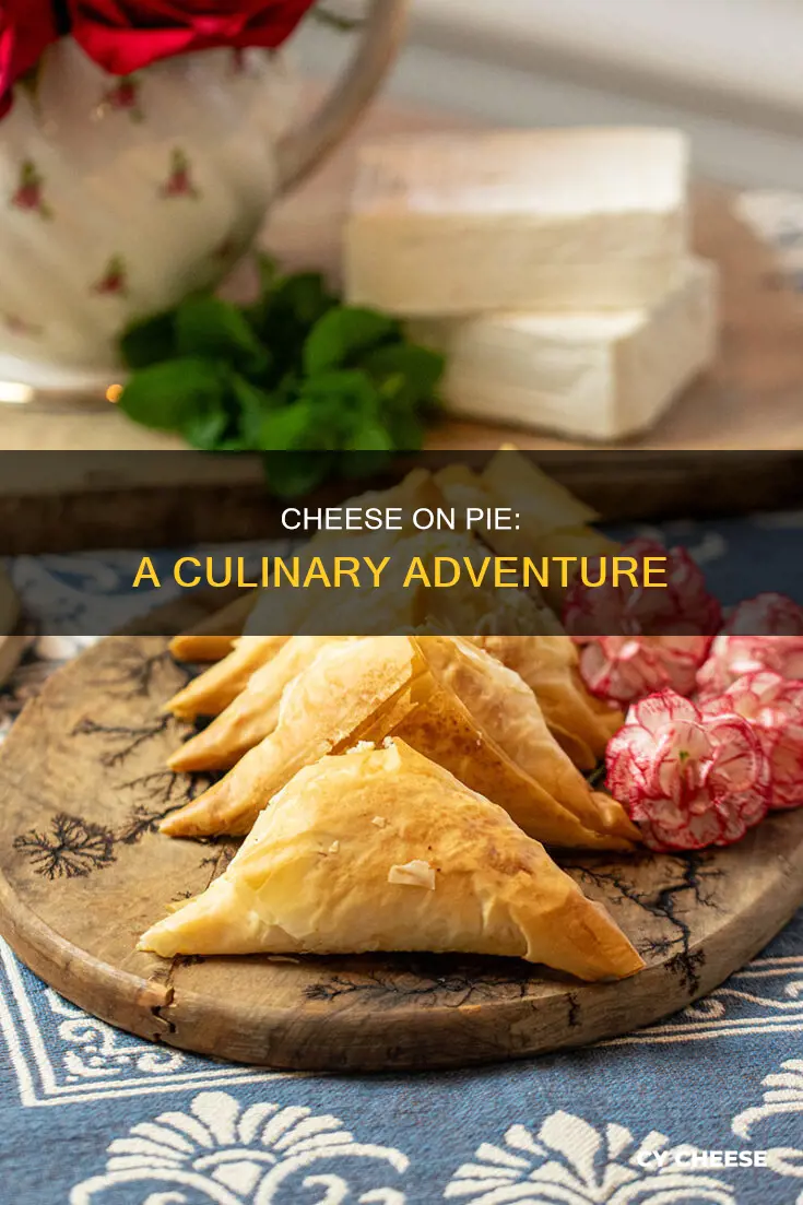 do people put cheese on pie