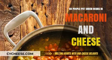 Green Beans in Mac and Cheese: A Culinary Mystery