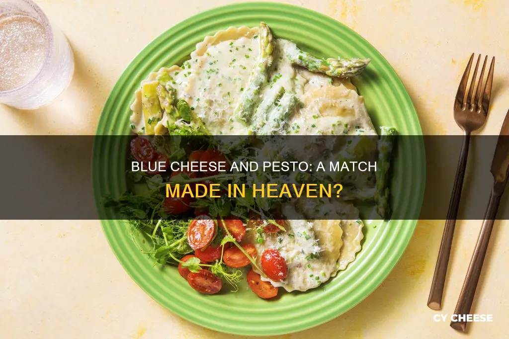do pesto and blue cheese go together
