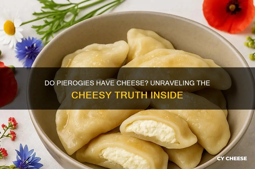 do pierogies have cheese